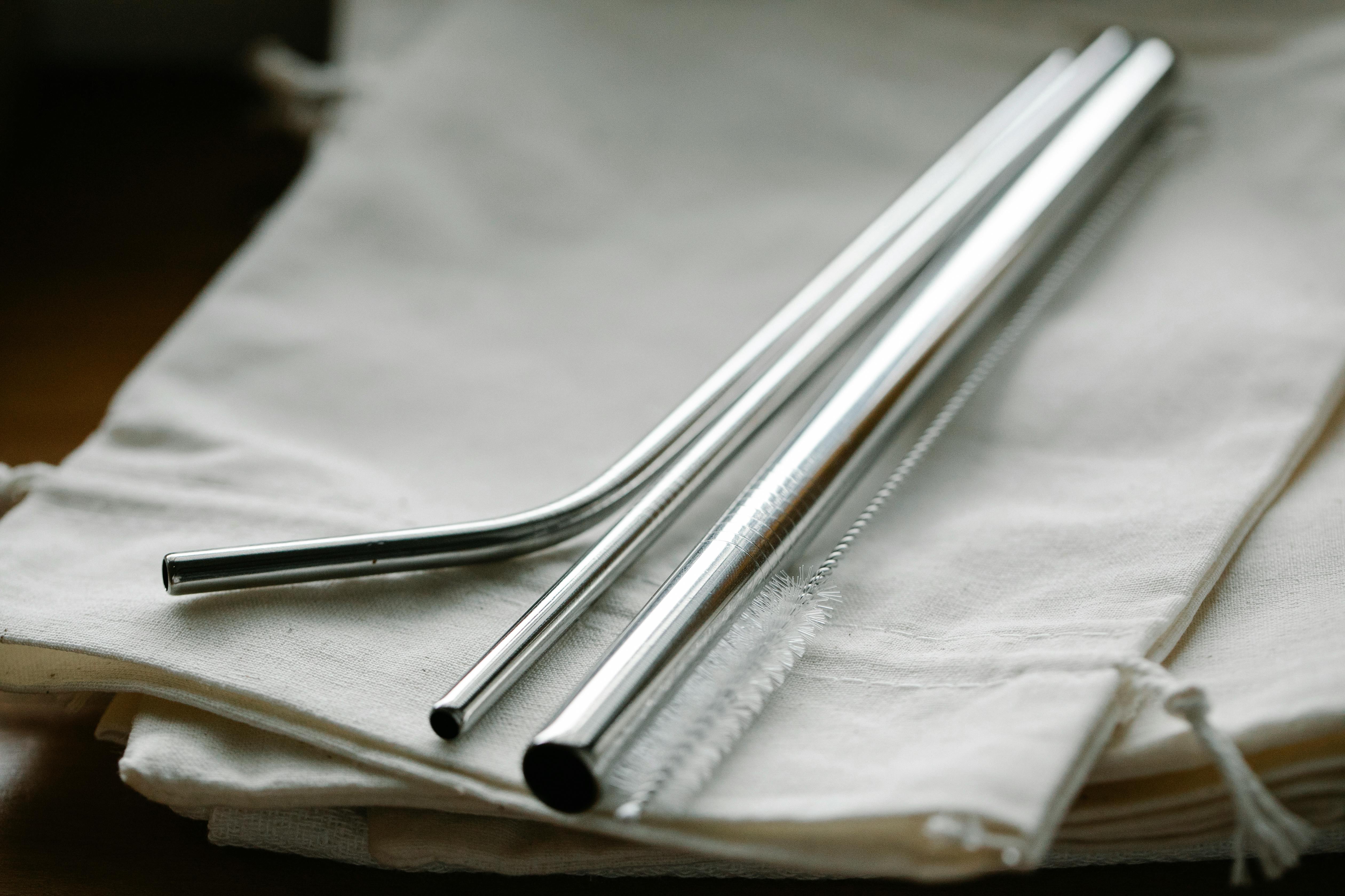Reusable Stainless Steel Straws